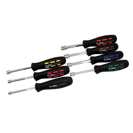 K-TOOL INTERNATIONAL Fractional Nut Driver Set, 7 pcs. KTI-14400